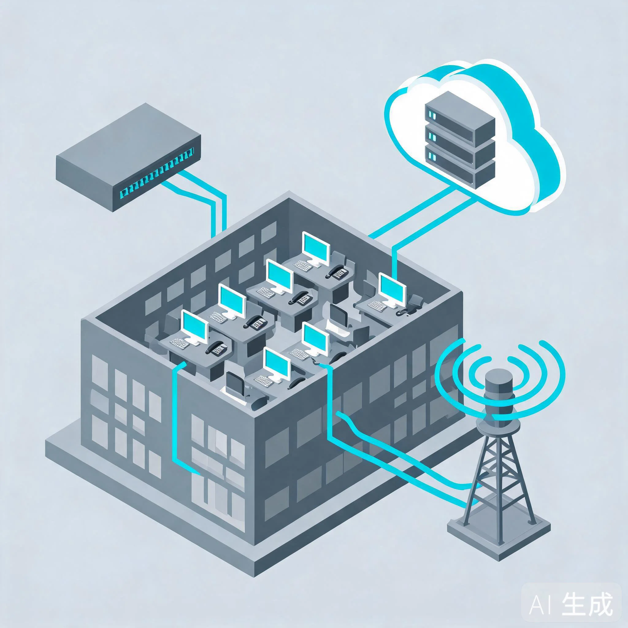 SIP中继线路与企业呼叫中心对接